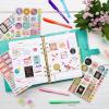 imageAvery  Amy Tangerine Designer Collection Planner Stickers 20 Sticker Sheets 744 Total Weekly Monthly and Daily Accessories for Journals and Calendars 6782Mom Variety Pack