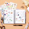 imageAvery  Amy Tangerine Designer Collection Planner Stickers 20 Sticker Sheets 744 Total Weekly Monthly and Daily Accessories for Journals and Calendars 6782Translucent