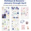imageAvery  Amy Tangerine Designer Collection Planner Stickers 20 Sticker Sheets 744 Total Weekly Monthly and Daily Accessories for Journals and Calendars 6782Translucent