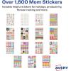 imageAvery  Amy Tangerine Designer Collection Planner Stickers 20 Sticker Sheets 744 Total Weekly Monthly and Daily Accessories for Journals and Calendars 6782Mom Variety Pack