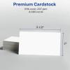 imageAvery Clean Edge Printable Business Cards with Sure Feed Technology 2quot x 35quot White 1000 Blank Cards for Laser Printers 5874Clean Edge