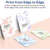 imageAvery Clean Edge Printable Business Cards with Sure Feed Technology 2quot x 35quot White 160 Blank Cards for Inkjet Printers 8869160 Cards Pack of 5