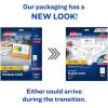 imageAvery Clean Edge Printable Business Cards with Sure Feed Technology 2quot x 35quot White 200 Blank Cards for Laser Printers 5871Clean Edge