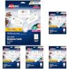 imageAvery Clean Edge Printable Business Cards with Sure Feed Technology 2quot x 35quot White 200 Blank Cards for Laser Printers 5871Clean Edge