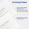 imageAvery Clean Edge Printable Business Cards with Sure Feed Technology 2quot x 35quot White 200 Blank Cards for Laser Printers 5871Clean Edge