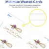 imageAvery Clean Edge Printable Business Cards with Sure Feed Technology 2quot x 35quot White 200 Blank Cards for Laser Printers 5871Clean Edge