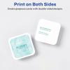 imageAvery Clean Edge Printable Business Cards with Sure Feed Technology 2quot x 35quot White 200 Blank Cards for Laser Printers 5871Rounded Edge