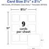 imageAvery Clean Edge Printable Business Cards with Sure Feed Technology 2quot x 35quot White 200 Blank Cards for Laser Printers 5871Rounded Edge