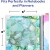 imageAvery Corner Pockets 6quot x 6quot Translucent Files for Planners and Notebooks Adhesive 2 Total 73715