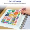 imageAvery Corner Pockets 6quot x 6quot Translucent Files for Planners and Notebooks Adhesive 2 Total 73715