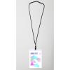 imageAvery Customizable Name Badges 6quot x 425quot LaserInkjet Printable Inserts Including Tickets 25 Vertical Name Tag Holders Includes Lanyards 852075