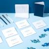 imageAvery Customizable Name Badges Magnet Style 3quot x 4quot Clear Name Tag Holders White LaserInkjet Printable Inserts 24 Total 8780White