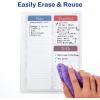imageAvery Dashboard Planner Accessory 7quot x 9quot DoubleSided Wet and Dry Erase Compatible Reusable Dashboard 24904
