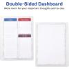 imageAvery Dashboard Planner Accessory 7quot x 9quot DoubleSided Wet and Dry Erase Compatible Reusable Dashboard 24904