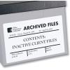 imageAvery Durable White Cover Up ID Labels for Laser Printers 0625quot x 3quot Pack of 1600 65775 x 818