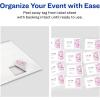 imageAvery Flexible Printable Name Tags 213quot x 338quot Matte White 160 Removable Name Badges 8395213 in X 338 in Pack of 5