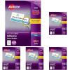 imageAvery Flexible Printable Name Tags 213quot x 338quot Matte White 160 Removable Name Badges 8395213 in X 338 in Pack of 5