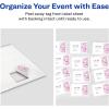 imageAvery Flexible Printable Name Tags 213quot x 338quot Matte White 160 Removable Name Badges 8395213 in X 338 in Pack of 5