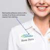 imageAvery Flexible Printable Name Tags 213quot x 338quot Matte White 160 Removable Name Badges 8395213 x 338