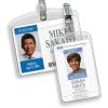 imageAvery Heavy Duty Badge Holders 3quot x 4quot 100 Horizontal ID Badge Holders with Clips 292350