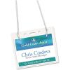 imageAvery Heavy Duty Badge Holders 3quot x 4quot 100 Horizontal ID Badge Holders with Cords 2922Hanging