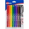 imageAvery MarksALot Permanent Markers Ultra Fine Tip Water and Wear Resistant 3 Black Markers 09230Assorted