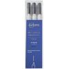 imageAvery MarksALot Permanent Markers Ultra Fine Tip Water and Wear Resistant 3 Black Markers 09230Black
