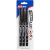 imageAvery MarksALot Permanent Markers Ultra Fine Tip Water and Wear Resistant 3 Black Markers 09230Black