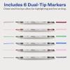imageAvery MarksALot Permanent Markers Ultra Fine Tip Water and Wear Resistant 3 Black Markers 09230Neutral