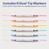 imageAvery MarksALot Permanent Markers Ultra Fine Tip Water and Wear Resistant 3 Black Markers 09230Rainbow