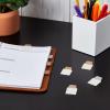 imageAvery Mini Ultra Tabs 1quot x 15quot 2Side Writable Assorted Metallic Colors 40 Repositionable Tabs 74785
