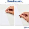 imageAvery Mini Ultra Tabs 1quot x 15quot 2Side Writable Assorted Metallic Colors 40 Repositionable Tabs 74785