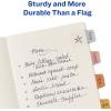 imageAvery Mini Ultra Tabs 1quot x 15quot 2Side Writable Assorted Metallic Colors 40 Repositionable Tabs 74785
