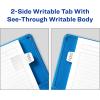 imageAvery Mini Ultra Tabs 1quot x 15quot 2Side Writable White 40 Repositionable Tabs 7478840 Count Pack of 1