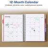 imageAvery Planner Undated 12Month Planner with Monthly Title Stickers 825quot x 975quot Weekly Spread Sage Harmony Design 29876