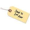 imageAvery Price Tags with String Attached 115 pt Stock 334quot x 178quot 1000 Manila Hang Tags 12503