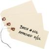 imageAvery Price Tags with String Attached 115 pt Stock 434quot x 238quot 1000 Manila Hang Tags 12605
