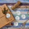imageAvery Printable Blank Scallop Round Gift Tags with Sure Feed 25quot Diameter Textured White 90 Customizable Tags 8051190 Tags