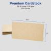 imageAvery Printable Business Cards with Sure Feed Technology 2quot x 35quot White 250 Blank Business Cards Inkjet Printer Paper 08371Kraft Brown