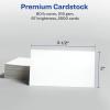 imageAvery Printable Business Cards with Sure Feed Technology 2quot x 35quot White 250 Blank Cards for Laser Printers 05371Pack of 2