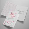 imageAvery Printable Greeting Cards HalfFold 55quot x 85quot Textured White 30 Blank Cards with Envelopes 3378Textured White