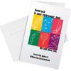 imageAvery Printable Greeting Cards with Envelopes HalfFold 55quot x 85quot Matte White 30 Blank Greeting Cards for Inkjet Printers 0831630 cards