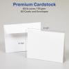 imageAvery Printable Note Cards with Envelopes 425quot x 55quot Textured White 50 Blank Note Cards for Inkjet Printers 033790