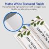 imageAvery Printable Place Cards with Sure Feed Technology 1716quot x 334quot Textured Ivory 150 Blank Tent Cards for Laser or Inkjet Printers 5012Textured Matte White