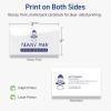 imageAvery Printable Rectangle Business Cards Sure Feed Technology 2quot x 312quot Glossy White Cardstock PrintToTheEdge LaserInkjet Printable 100 Total500 cards