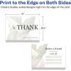 imageAvery Printable Rectangle Cards 35quot x 5quot Matte White Cardstock PrinttotheEdge LaserInkjet Cards 200 Total40 cards