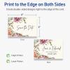 imageAvery Printable Rectangle Cards Sure Feed Technology 4quot x 6quot Matte Ivory Cardstock PrinttotheEdge LaserInkjet 50 Total Great for Postcards and Thank You Cards100 cards