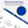 imageAvery Printable Rectangle Place Cards Sure Feed Technology 1716quot x 375quot Matte White Cardstock PrinttotheEdge LaserInkjet 300 Total Great for Place Settings Seating Cards and More60 cards