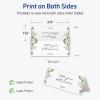 imageAvery Printable Rectangle Place Cards Sure Feed Technology 1716quot x 375quot Matte White Cardstock PrinttotheEdge LaserInkjet 300 Total Great for Place Settings Seating Cards and More60 cards