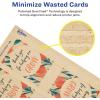 imageAvery Printable Rectangle Printable Tags Sure Feed Technology 2quot x 3quot Kraft Brown Cardstock PrinttotheEdge LaserInkjet Tags 200 Total200 tags